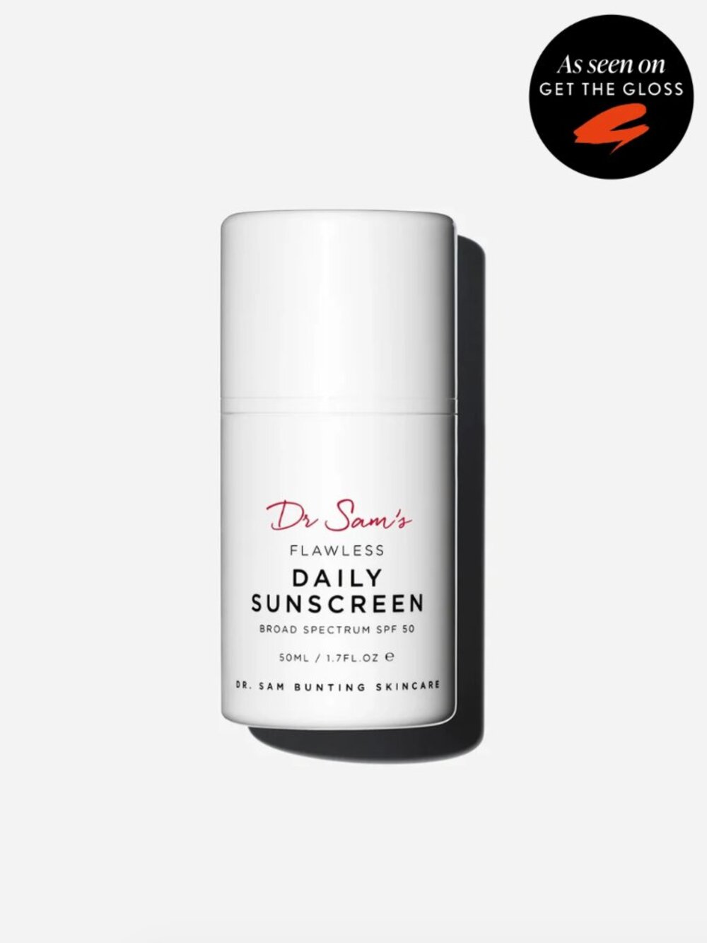 NIB Dr. Sam's Flawless Daily Sunscreen SPF 50 1.7 fl Oz